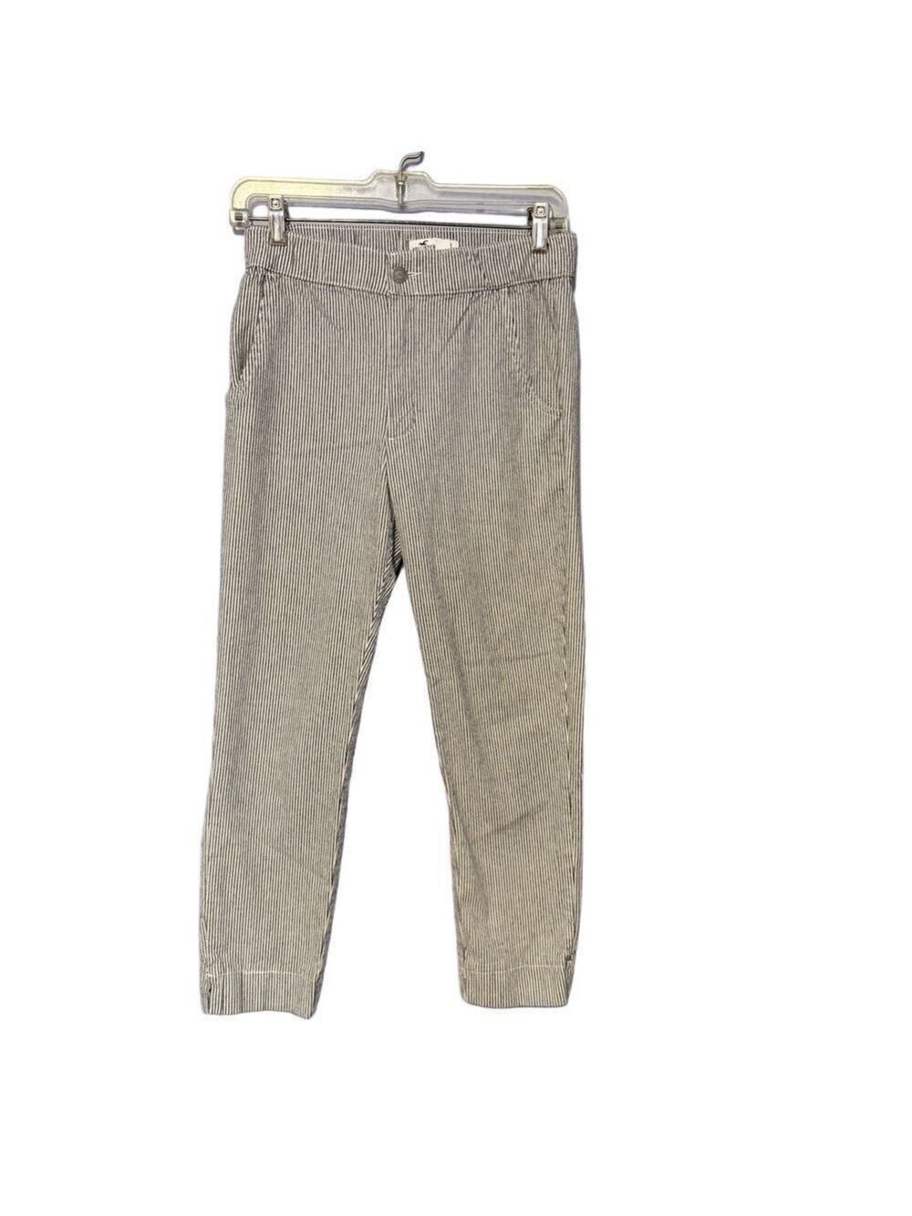Hollister Striped Ultra High Rise Taper Pants Size S